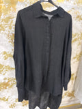 Linen black shirt
