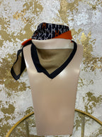 Silk neck scarf