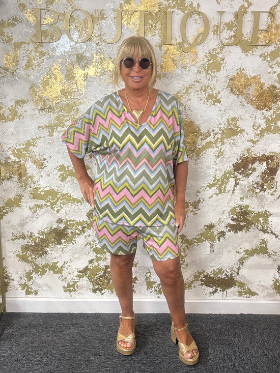 Mitzi short set