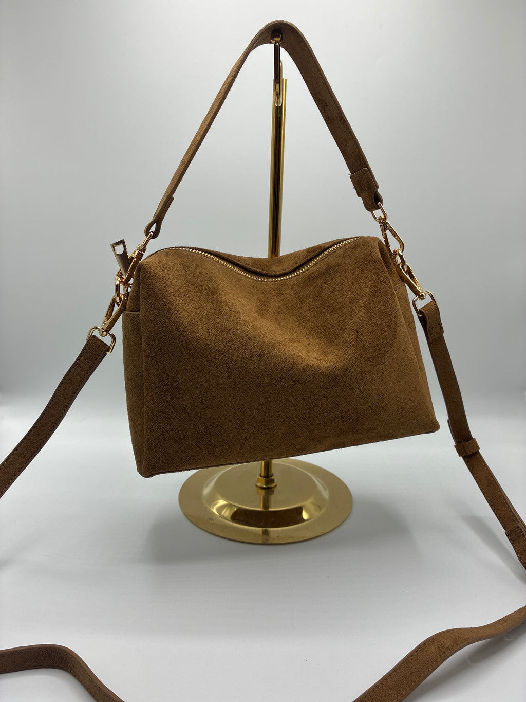 Suede bag