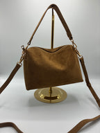 Suede bag