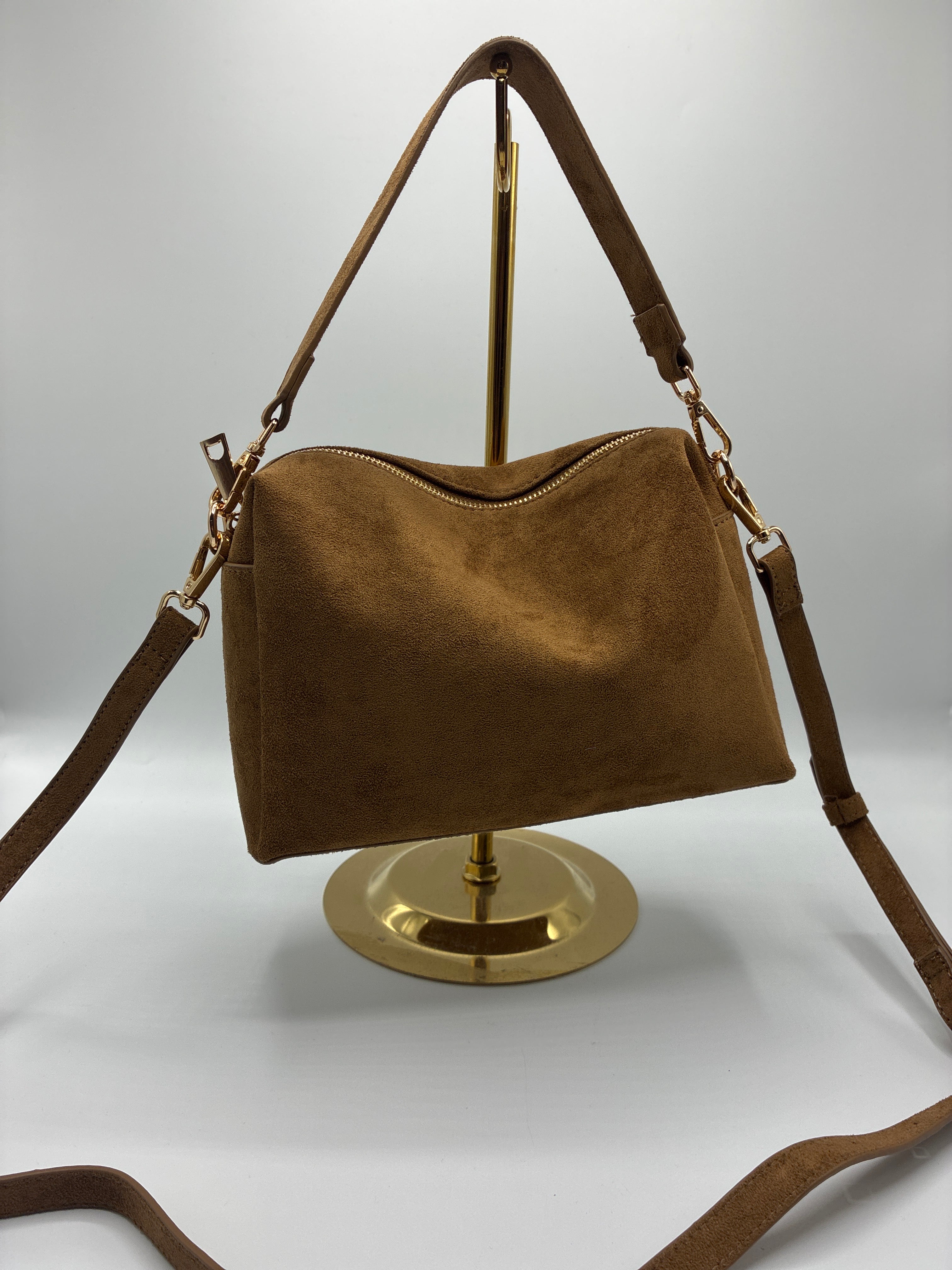 Suede bag