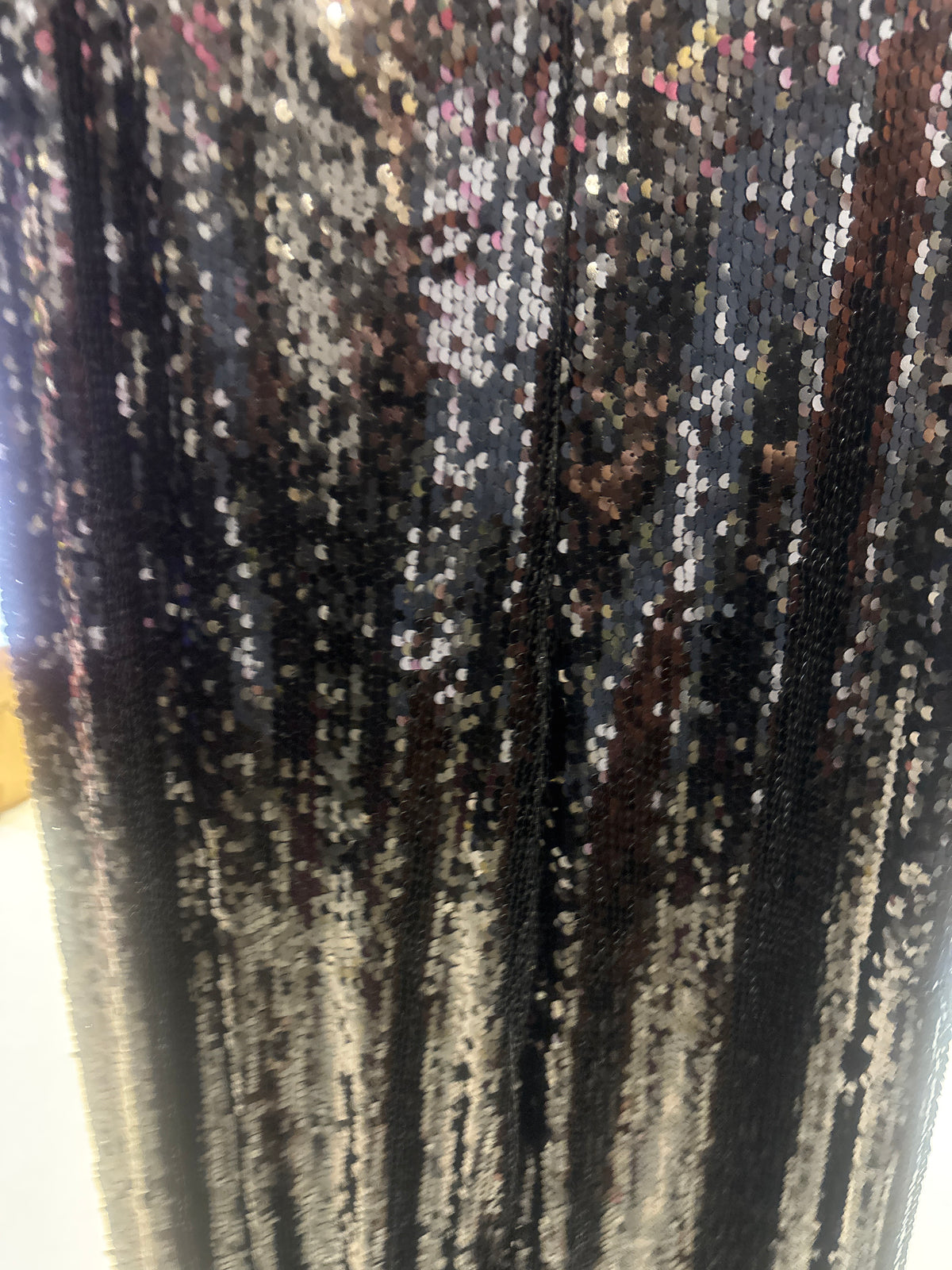 Sequin black trouser