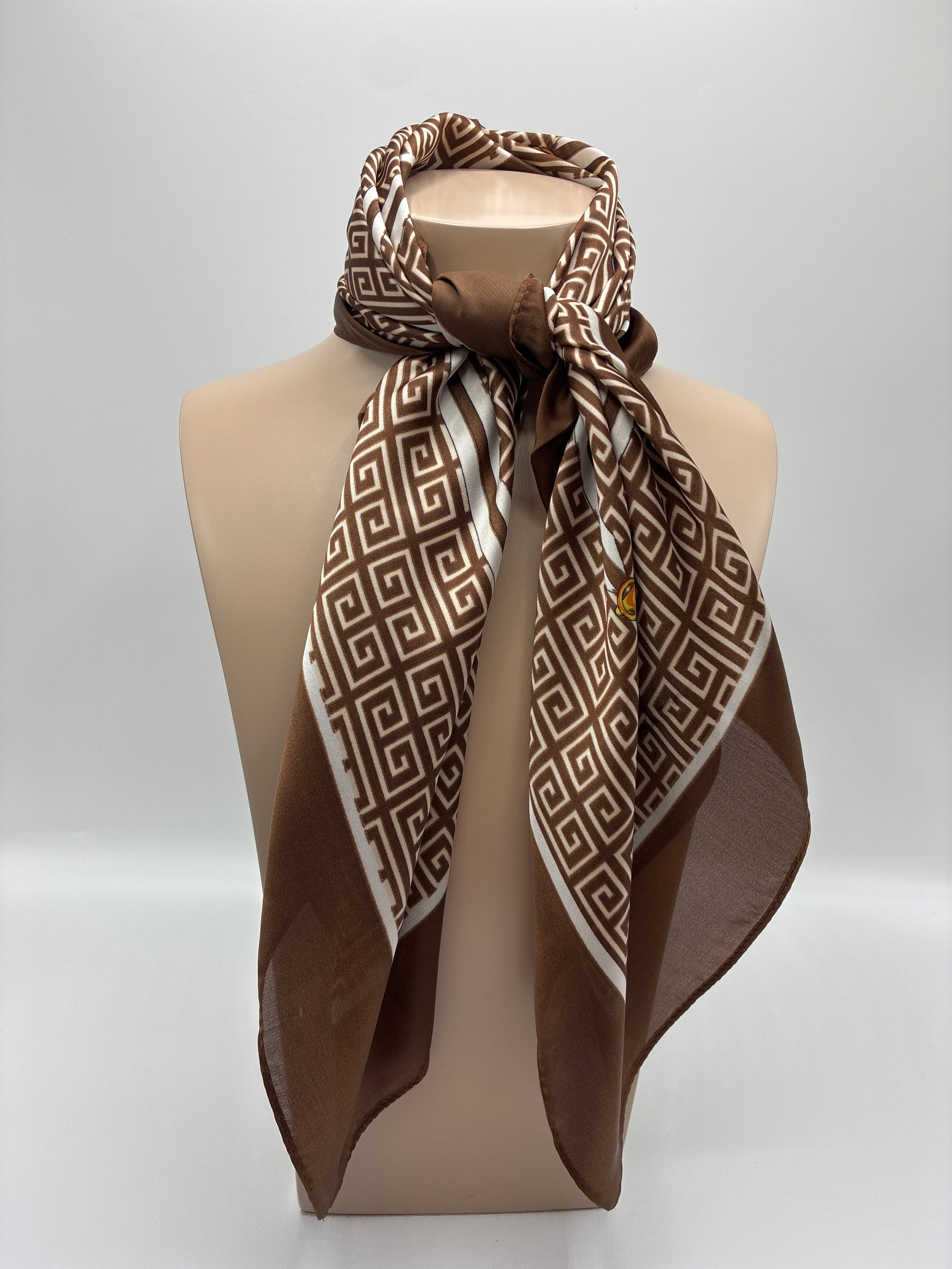 Silk neck scarf