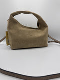 Suede tote