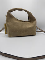 Suede tote