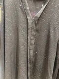 Brown glitter top