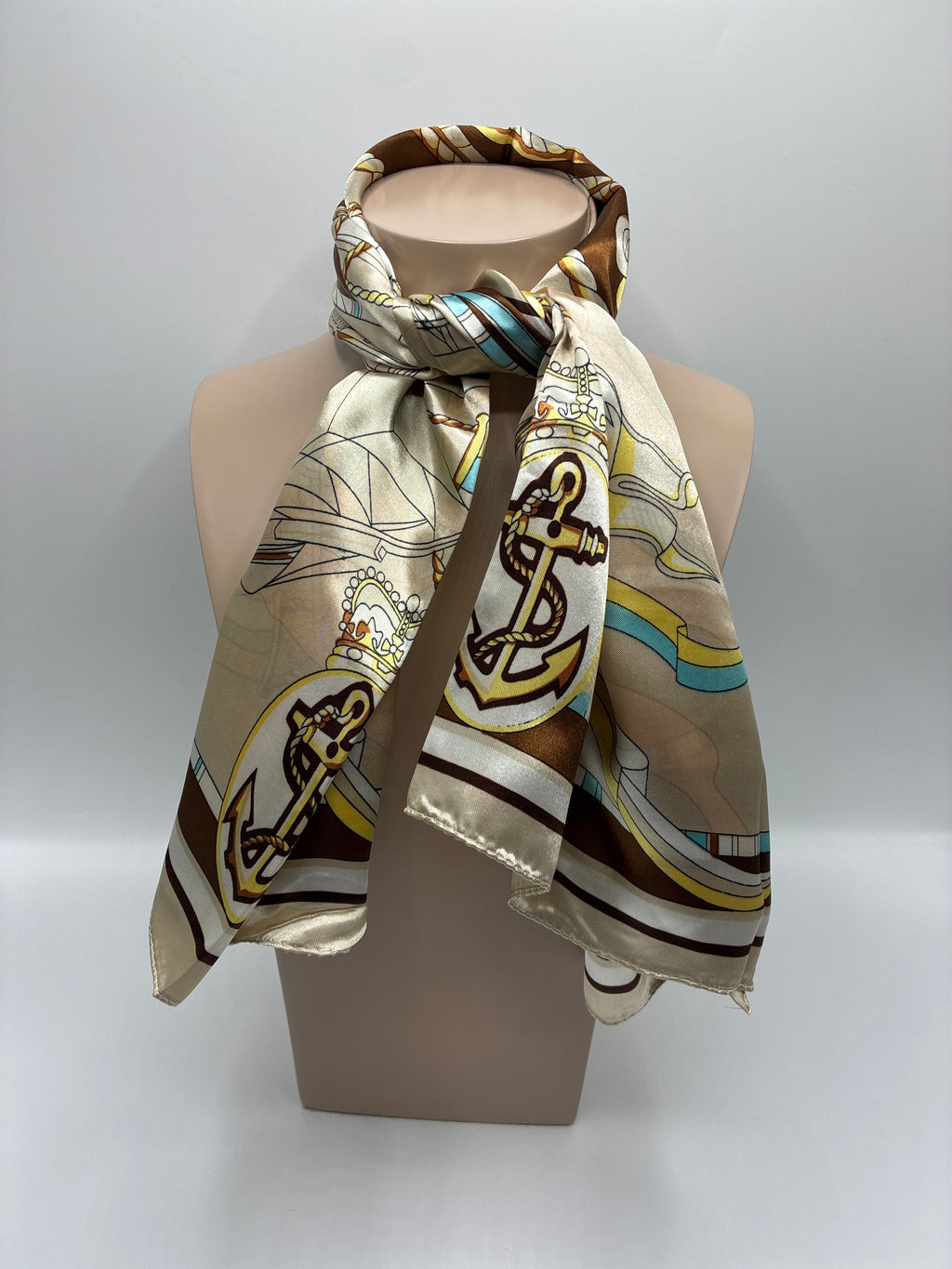 Silk neck scarf