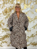 Lily leopard coat