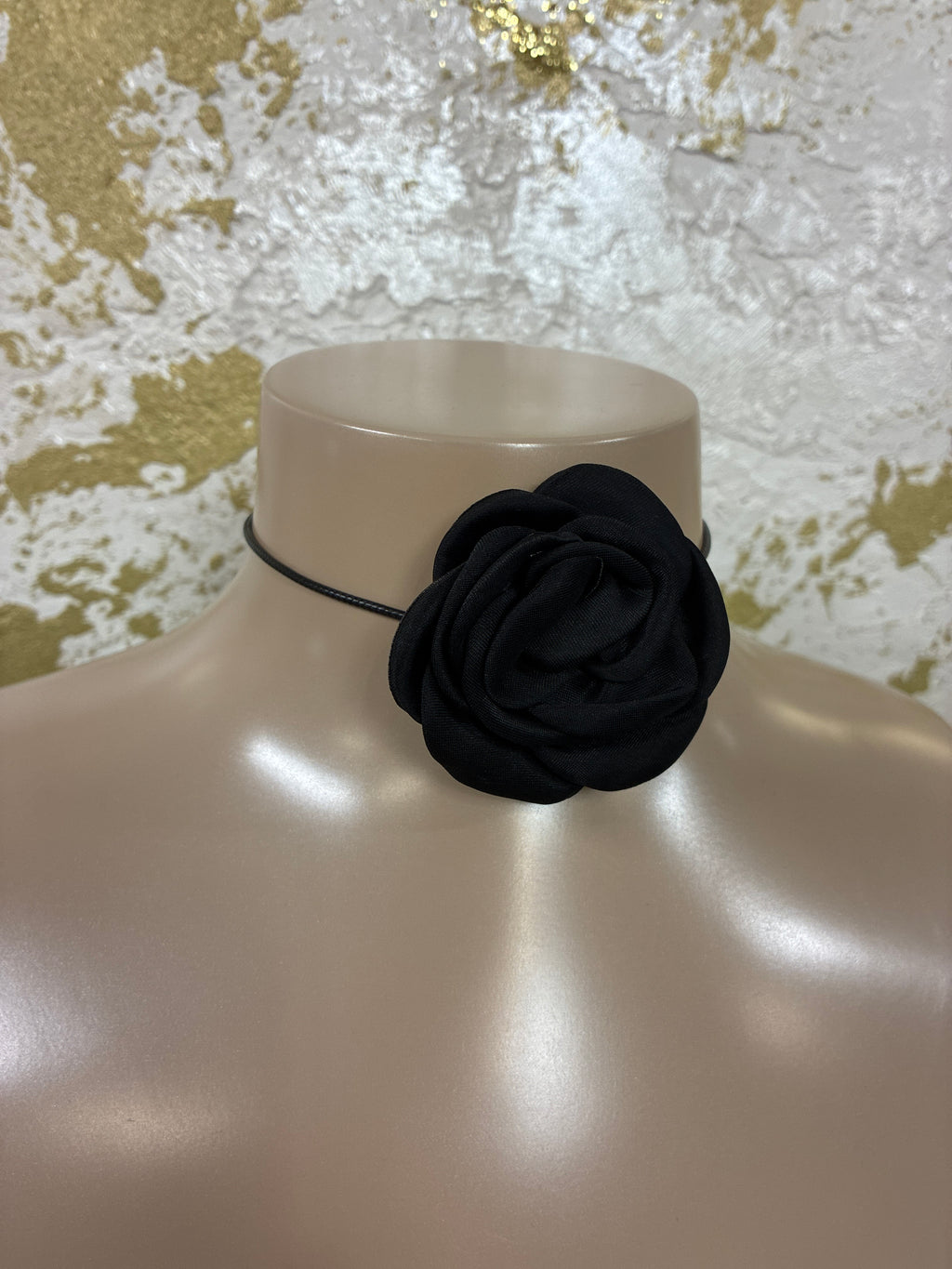Flower neck tie