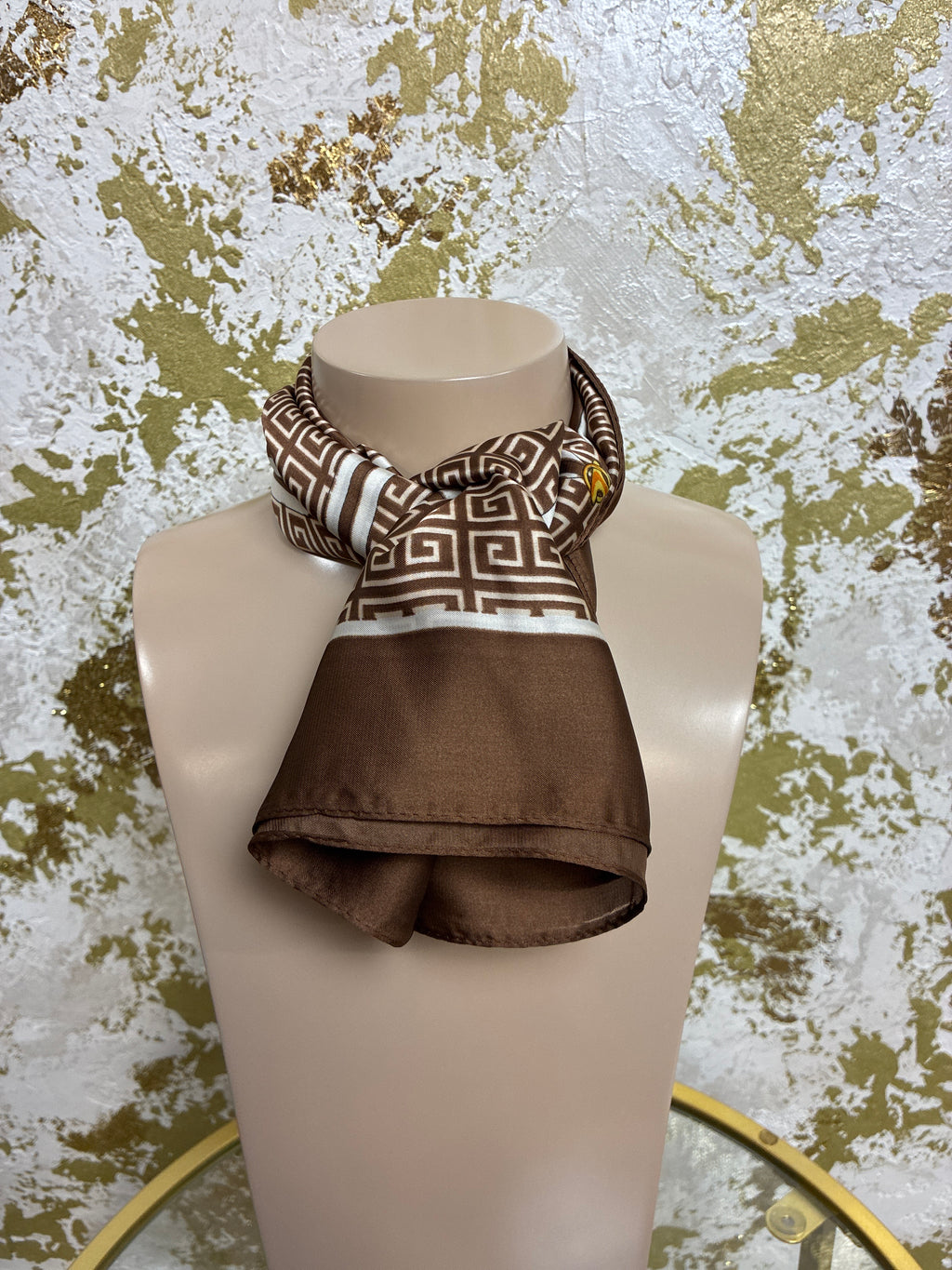 Silk neck scarf