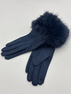 Fur gloves