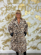 Lily leopard coat