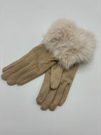 Fur gloves