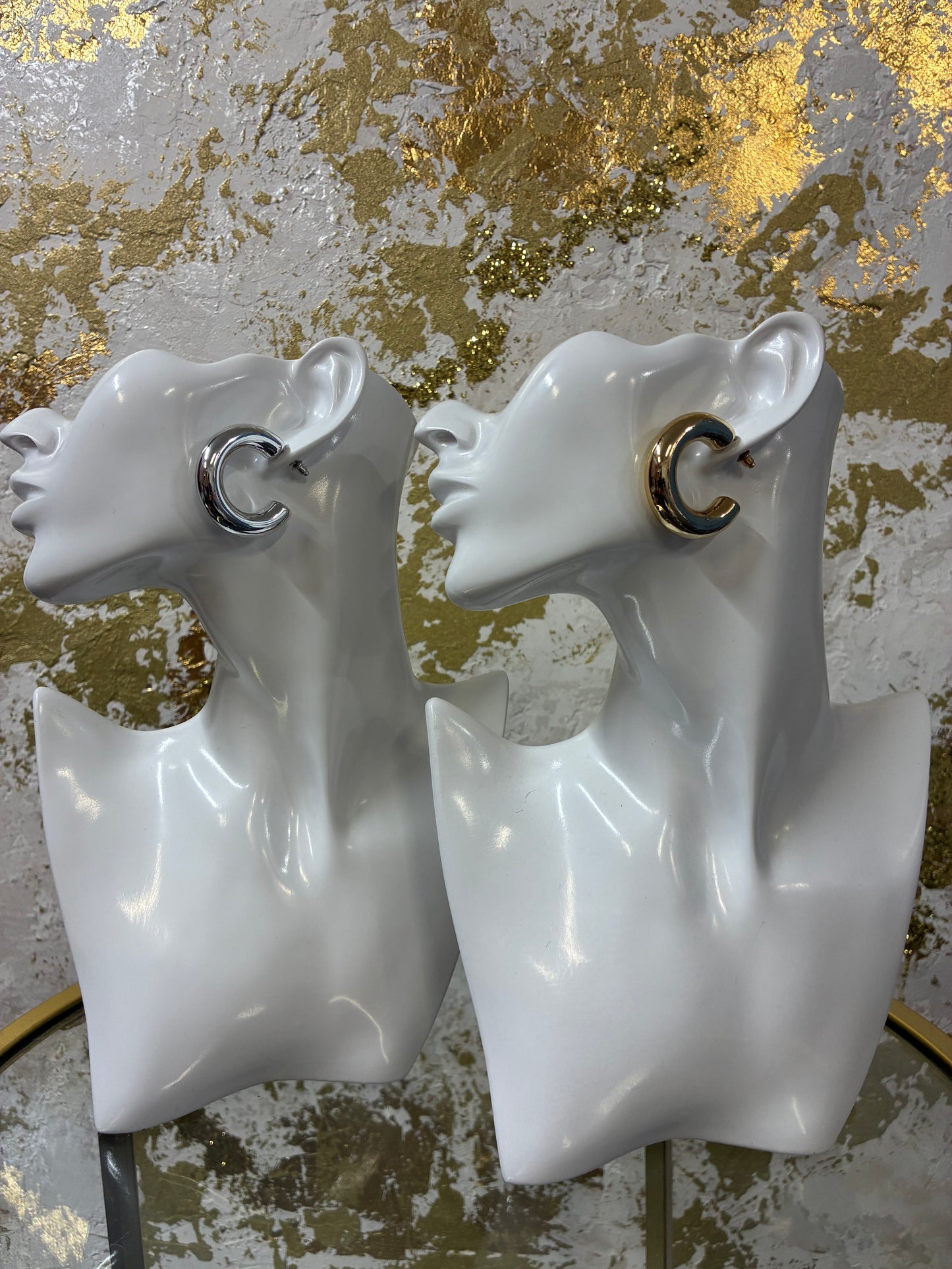 Hoop earrings
