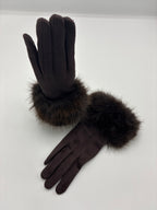 Fur gloves