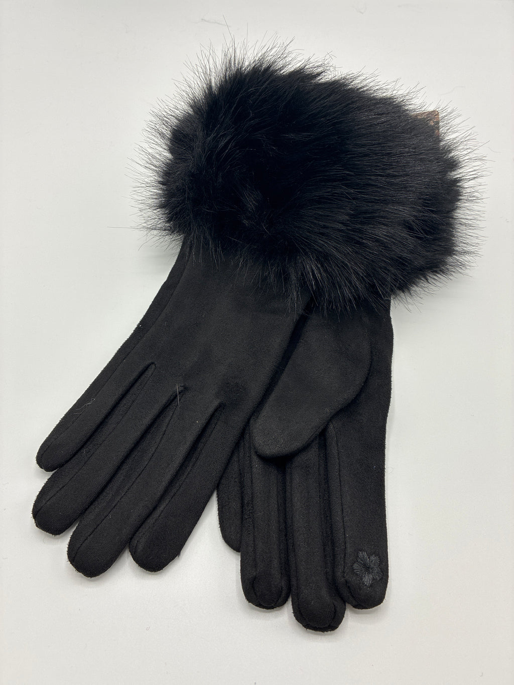 Fur gloves