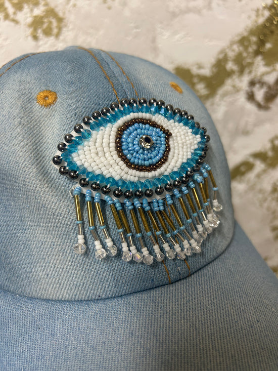 Evil eye Cap