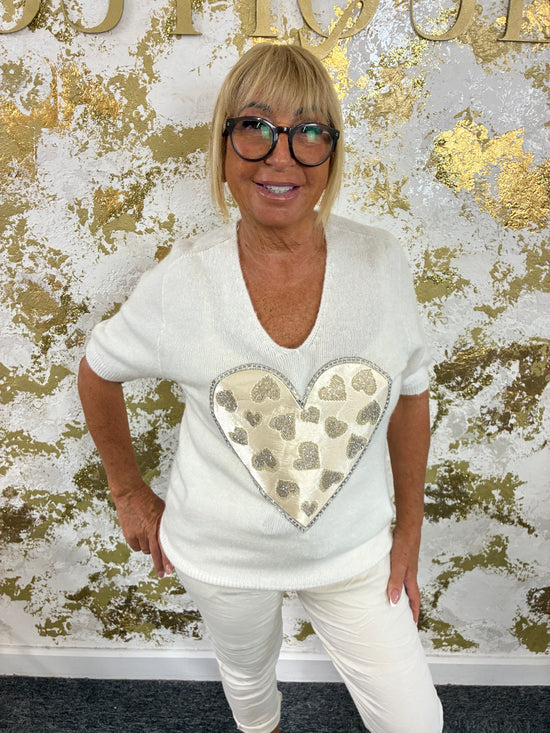 Heart jumper