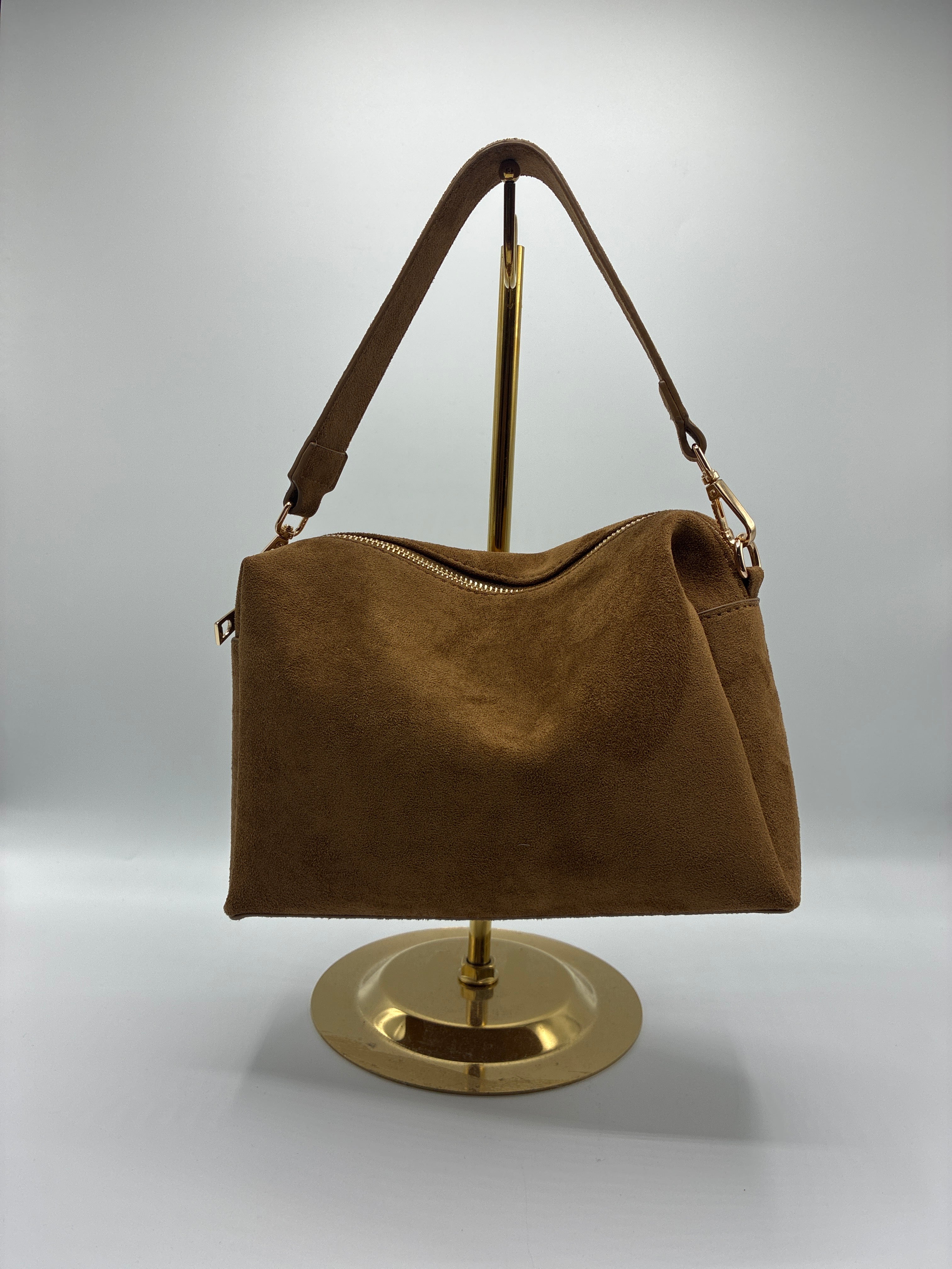 Suede bag