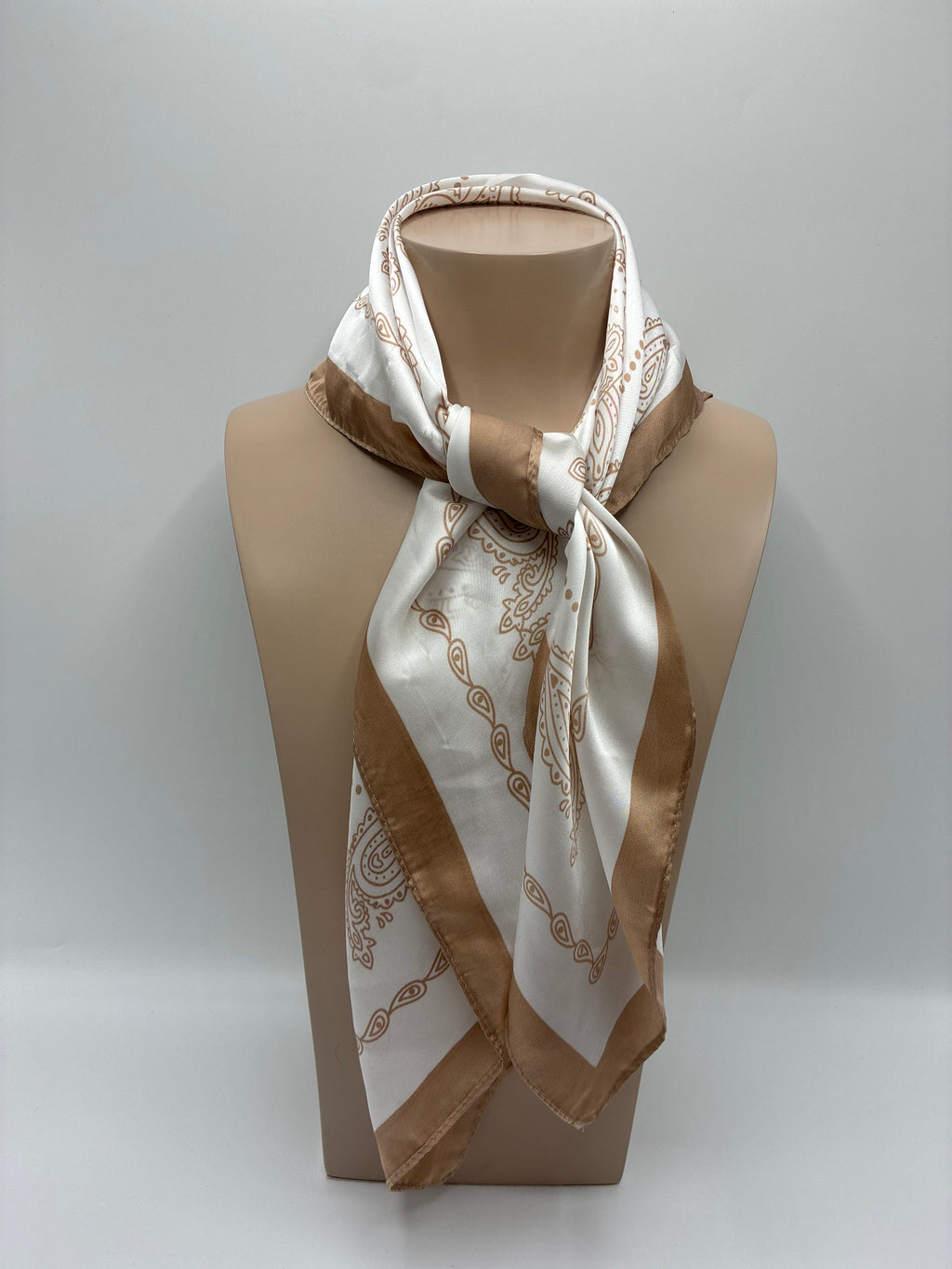 Silk neck scarf
