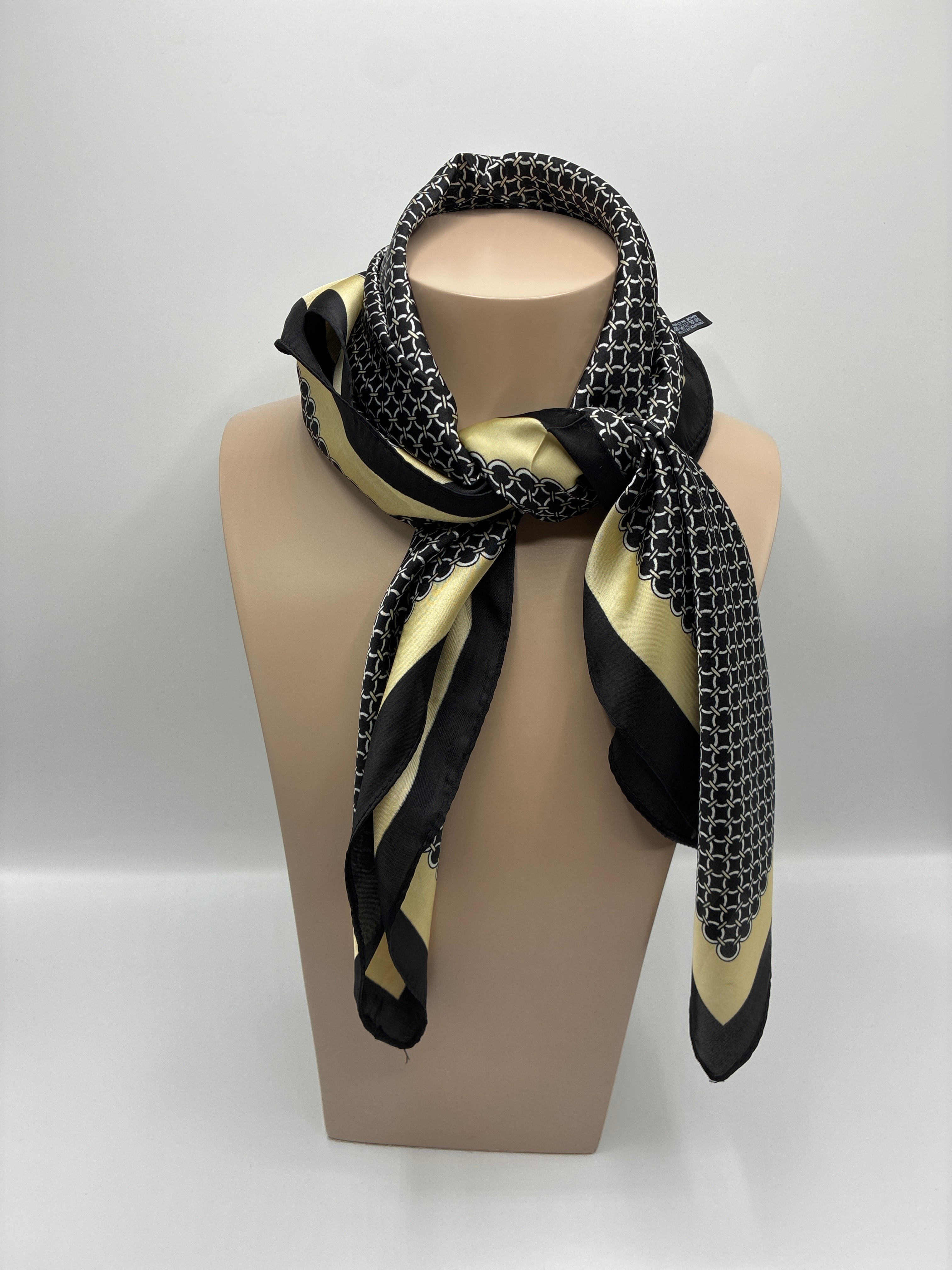 Silk neck scarf