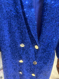 Blue sparkly dress