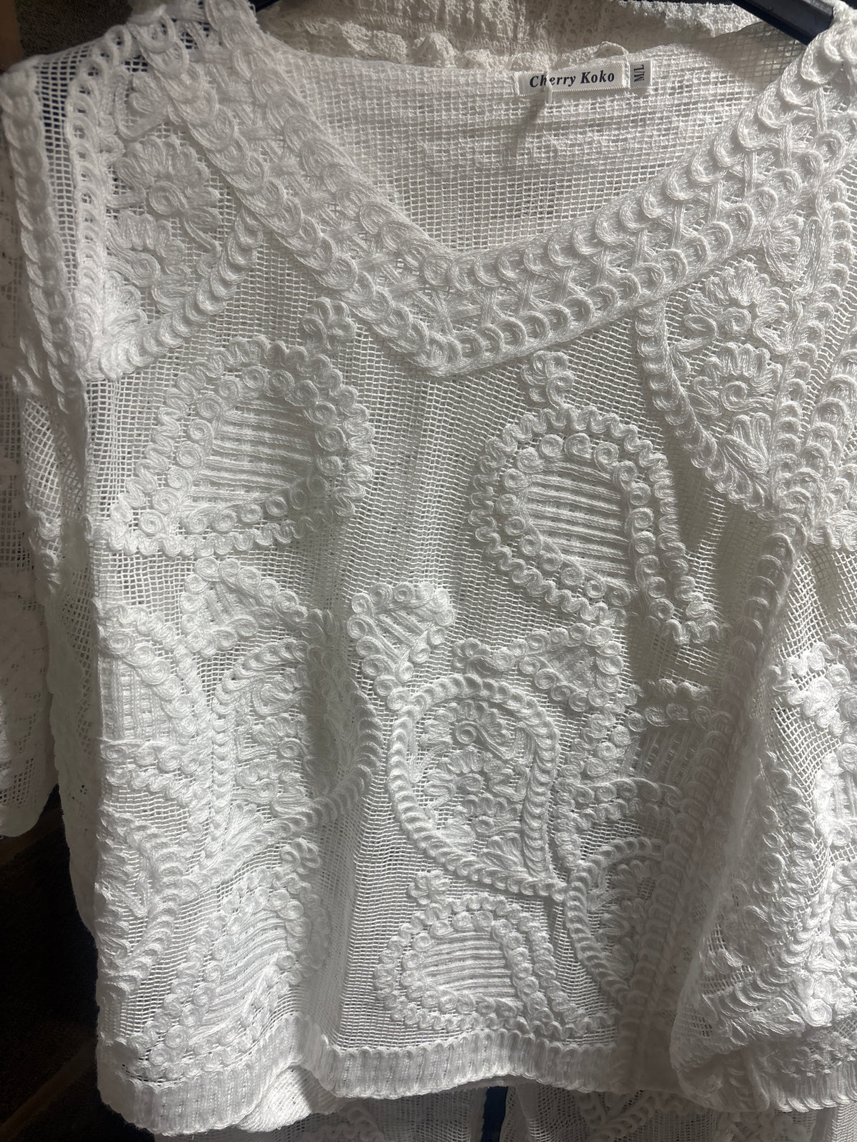 White lace set m/l