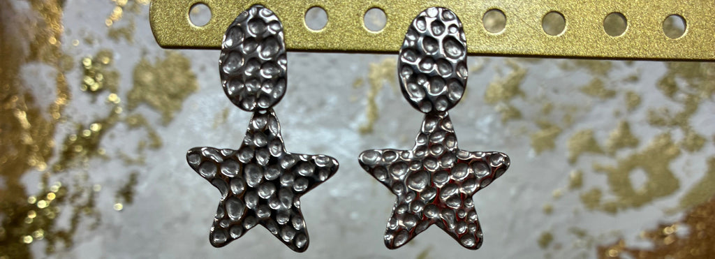 Star earrings