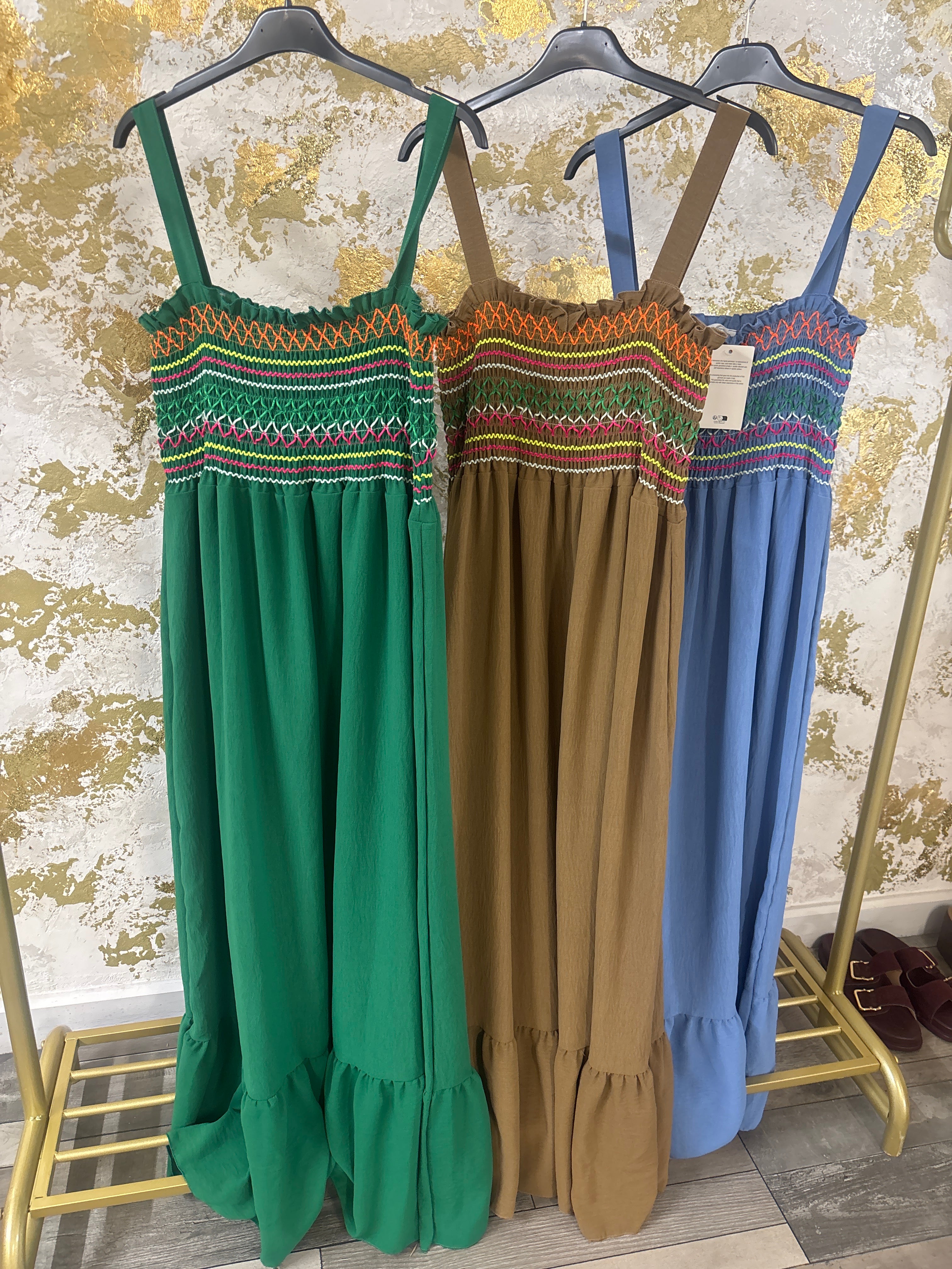 Multi maxi dress