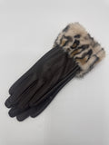 Leopard gloves