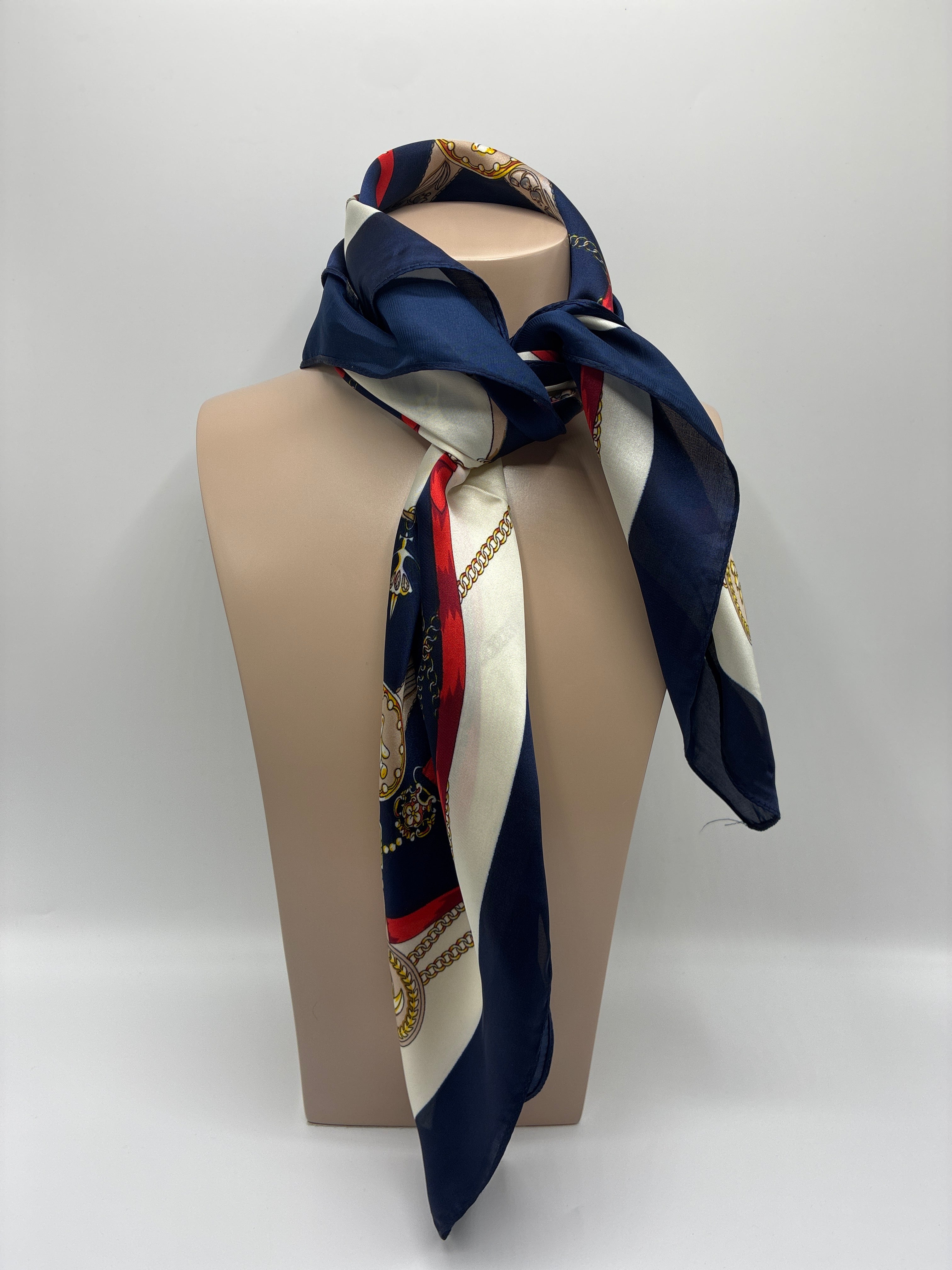 Silk neck scarf