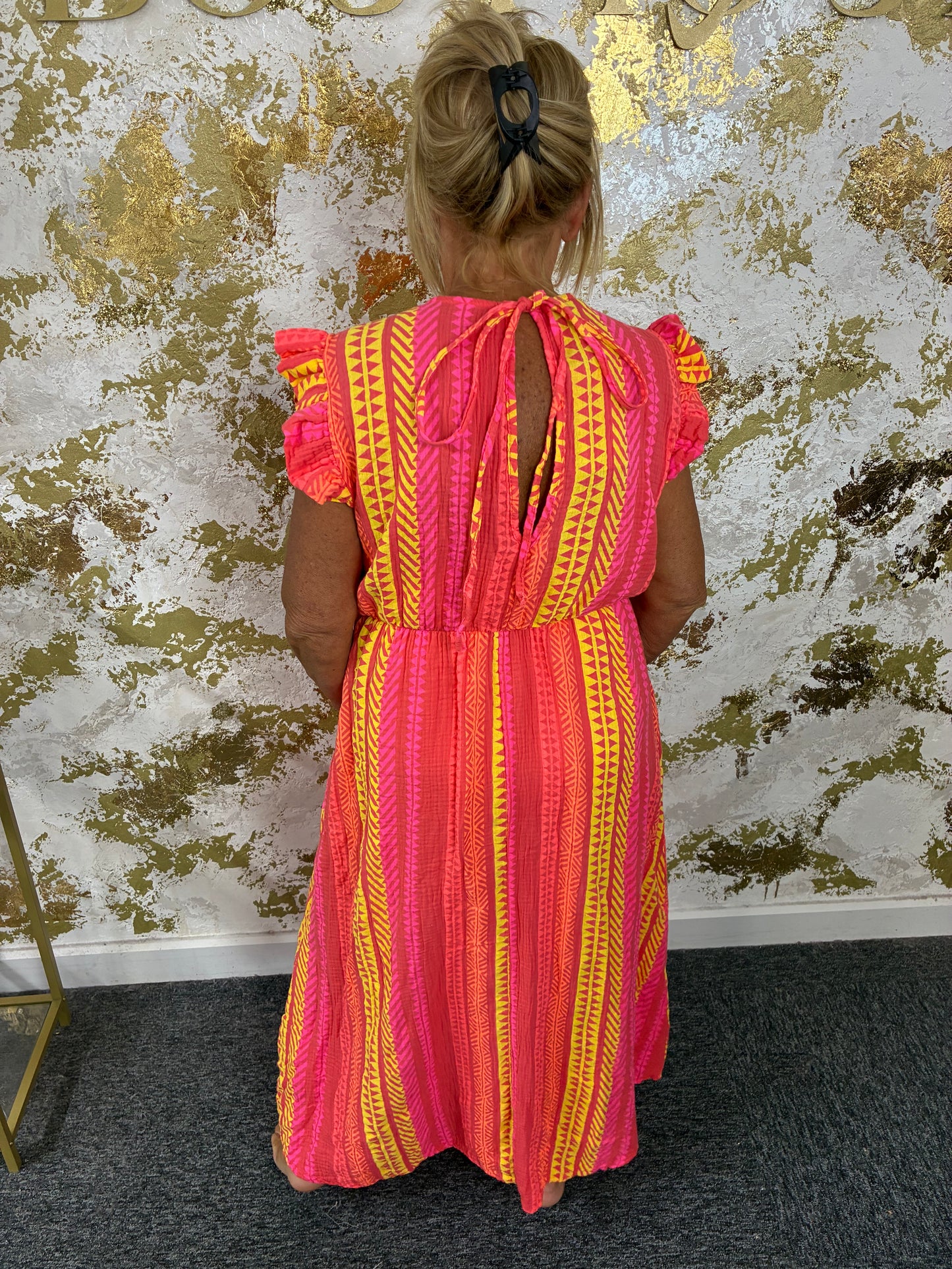 Aggie tie dress