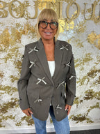 Bow blazer