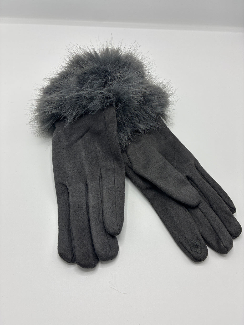 Fur gloves