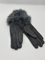 Fur gloves