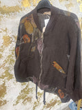 Brown linen jacket