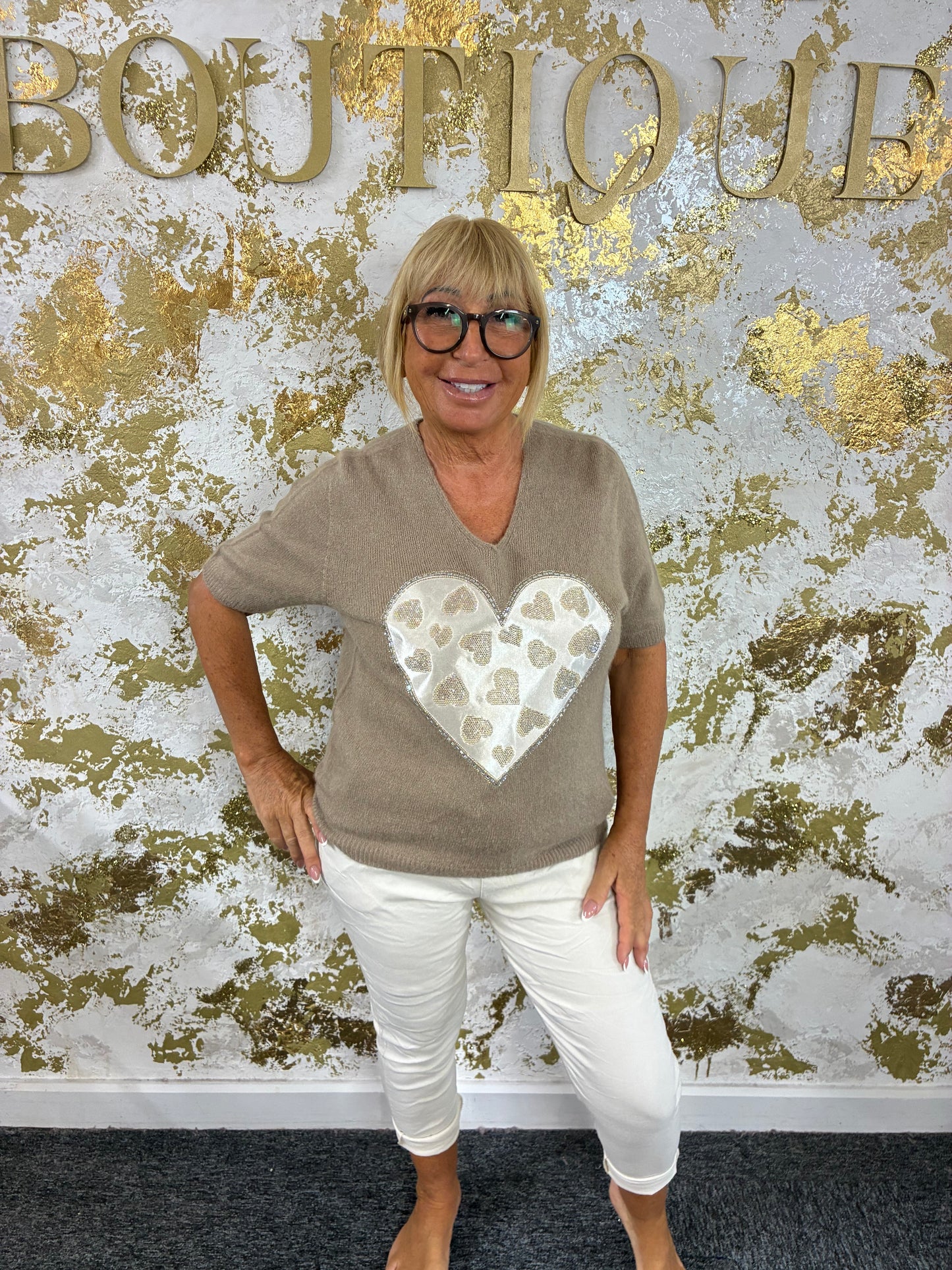Heart jumper