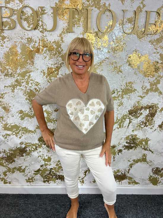 Heart jumper