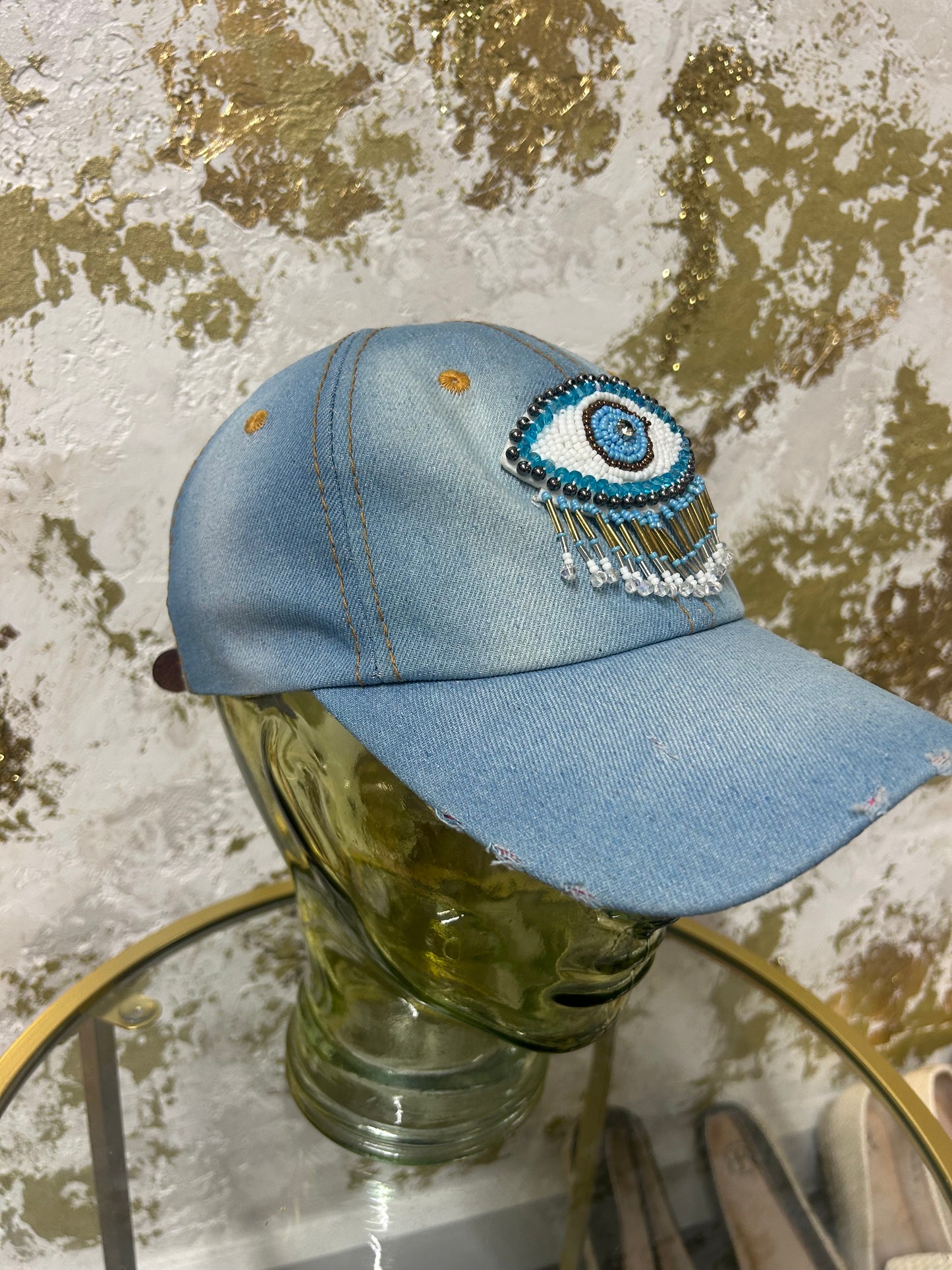 Evil eye Cap