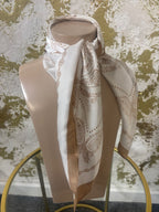 Silk neck scarf
