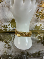 Triple square bracelet