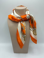 Silk neck scarf